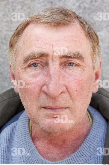 Head Man White Chubby Wrinkles