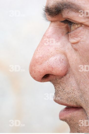 Nose Head Man Average Overweight Street photo references