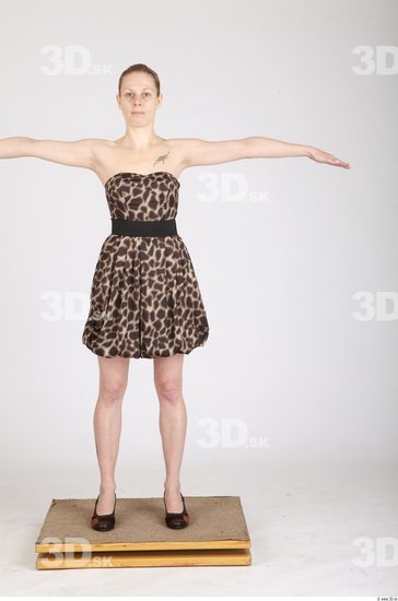 Whole Body Woman Animation references T poses Casual Formal Dress Average Studio photo references