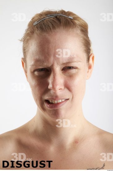 Face Emotions Woman White Average