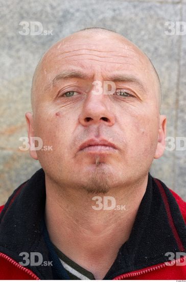 Head Man White Chubby Bald