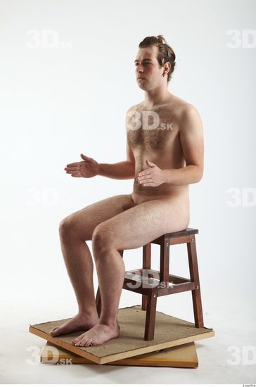 Whole Body Man Artistic poses White Nude Average