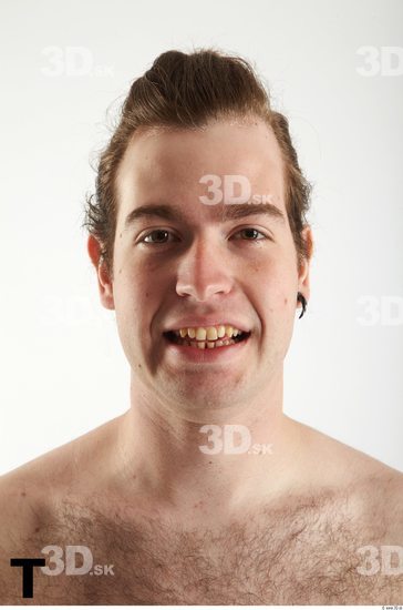 Head Phonemes Man White Average Male Studio Poses