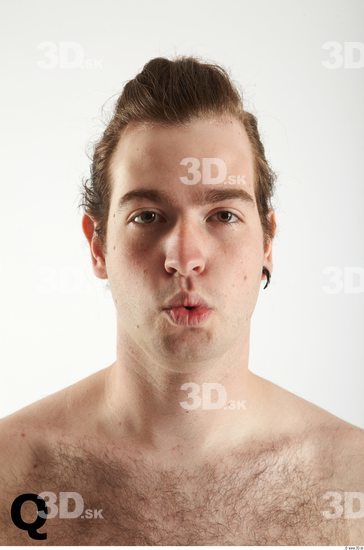 Head Phonemes Man White Average Male Studio Poses