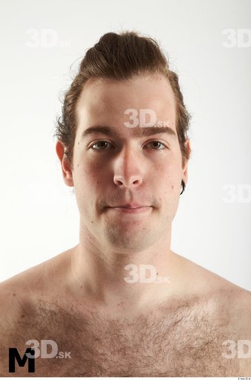 Head Phonemes Man White Average Male Studio Poses