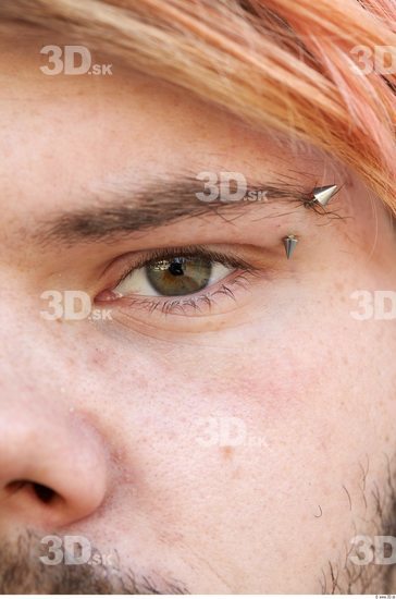 Eye Man White Piercing Slim