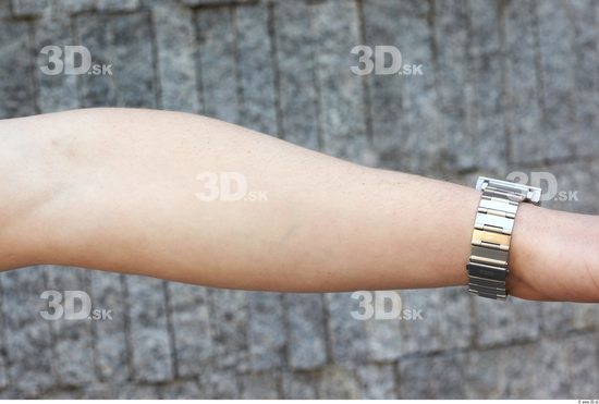 Forearm Man White Nude Jewel Chubby