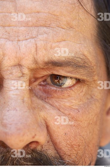 Eye Man White Average Wrinkles