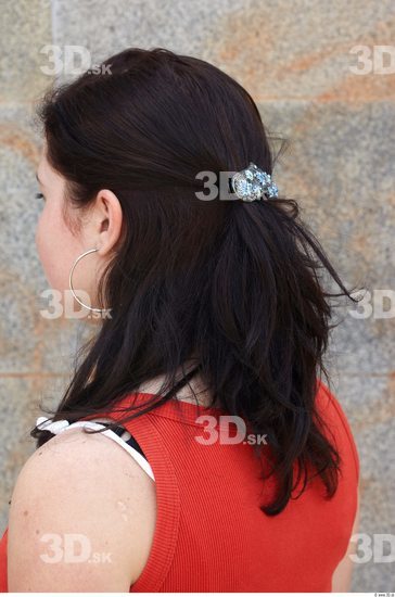 Hair Woman White Jewel Average