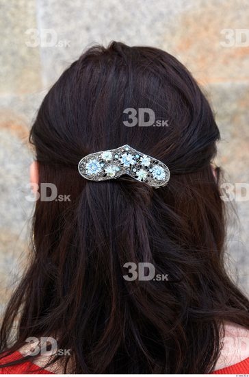 Hair Woman White Jewel Average