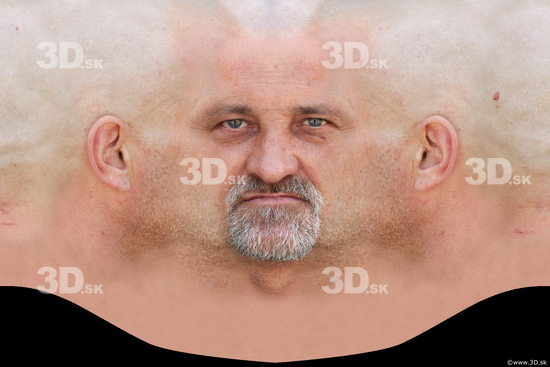 Head Man White Head textures Bald