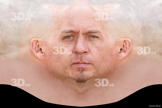 Head Man White Head textures Bald