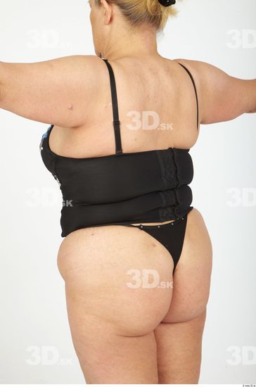 Upper Body Whole Body Woman Casual Underwear Overweight Studio photo references