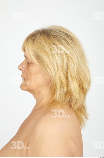 Whole Body Hair Woman Casual Overweight Studio photo references