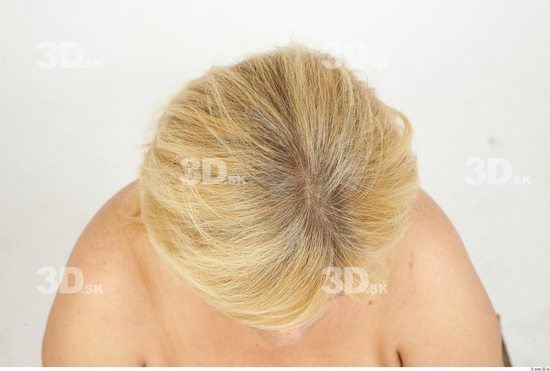Whole Body Hair Woman Casual Overweight Studio photo references