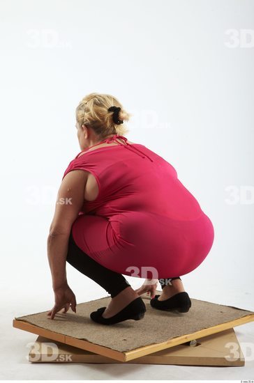 Whole Body Woman Other White Casual Overweight