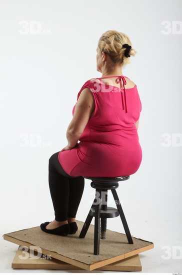 Whole Body Woman Artistic poses White Casual Overweight