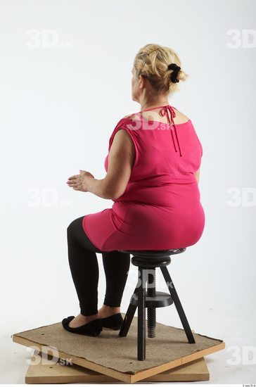 Whole Body Woman Artistic poses White Casual Overweight