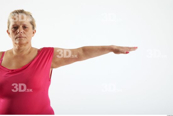 Arm Woman Animation references White Casual Dress Overweight