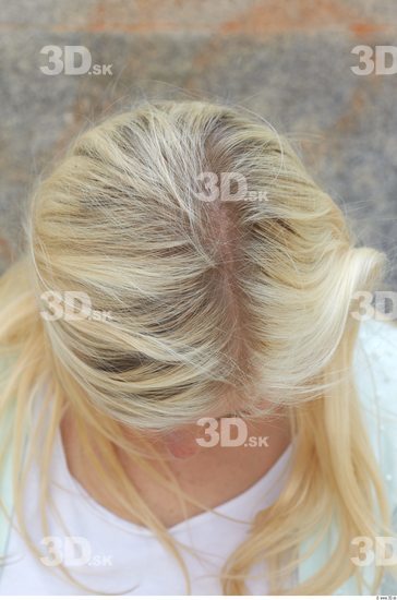 Hair Woman White Average