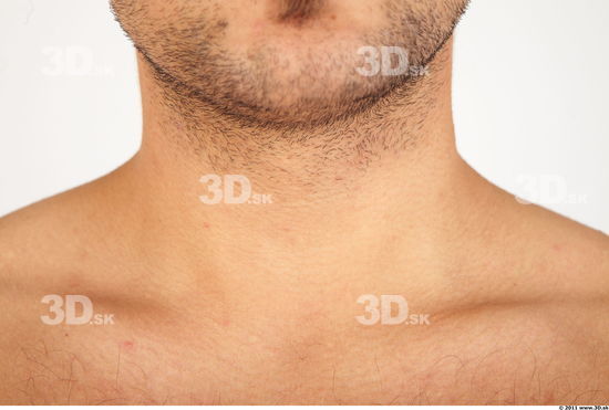 Neck Whole Body Man Animation references Nude Casual Athletic Studio photo references