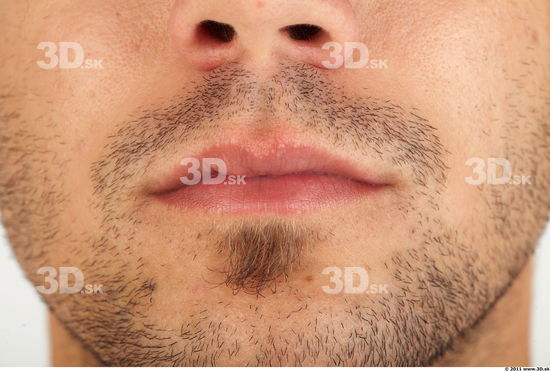 Mouth Whole Body Man Animation references Casual Athletic Bearded Studio photo references