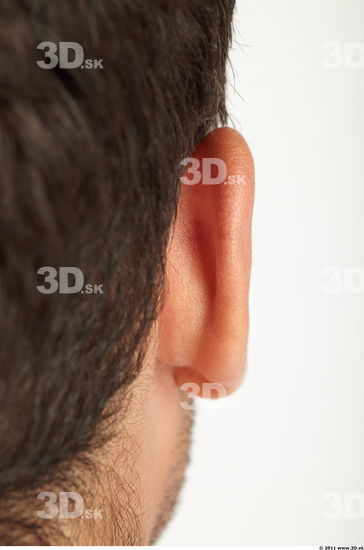 Ear Whole Body Man Animation references Casual Athletic Studio photo references