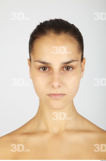 Whole Body Head Woman Animation references Slim Studio photo references