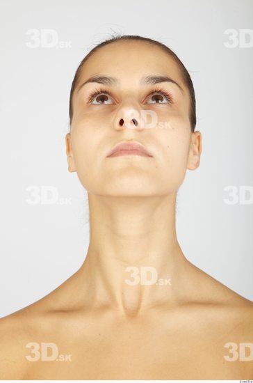 Whole Body Head Woman Animation references Slim Studio photo references