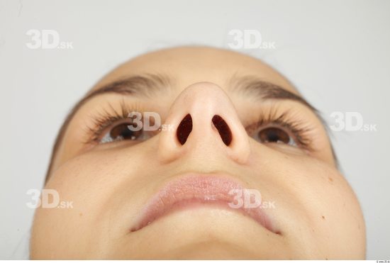 Nose Whole Body Woman Animation references Slim Studio photo references