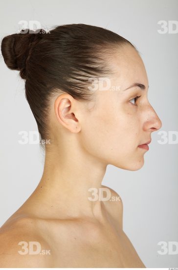 Whole Body Head Woman Animation references Casual Underweight Studio photo references