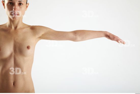 Arm Woman Animation references White Nude Underweight