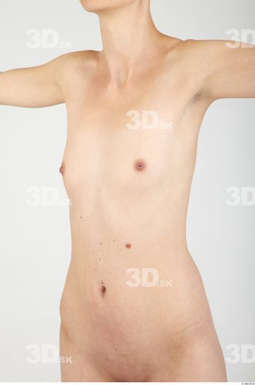 Upper Body Whole Body Woman Animation references Nude Slim Studio photo references