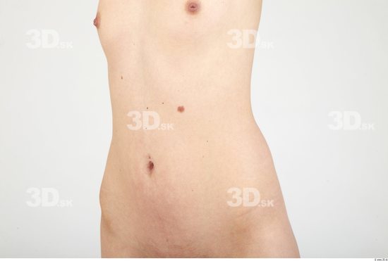 Belly Whole Body Woman Animation references Nude Slim Studio photo references