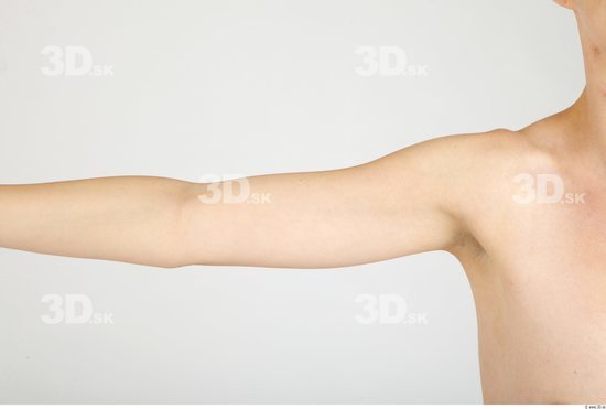 Arm Whole Body Woman Animation references Nude Slim Studio photo references