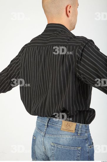 Upper Body Whole Body Man Casual Formal Shirt Average Studio photo references