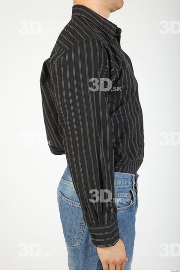 Arm Whole Body Man Casual Formal Shirt Average Studio photo references