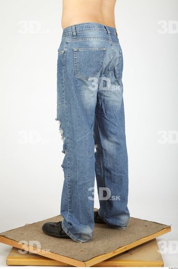 Leg Whole Body Man Casual Jeans Average Studio photo references