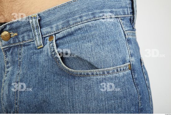 Hips Whole Body Man Casual Jeans Average Studio photo references