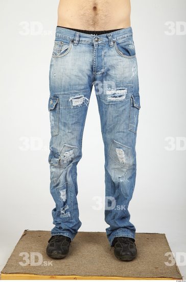 Leg Whole Body Man Casual Jeans Average Studio photo references