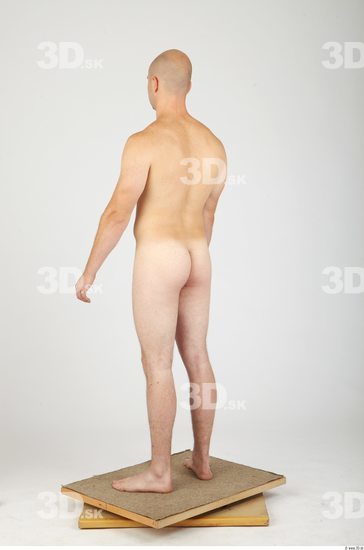 Whole Body Man Animation references Nude Casual Average Studio photo references