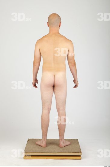 Whole Body Man Animation references Nude Casual Average Studio photo references