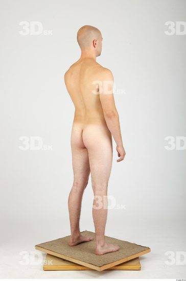 Whole Body Man Animation references Nude Casual Average Studio photo references