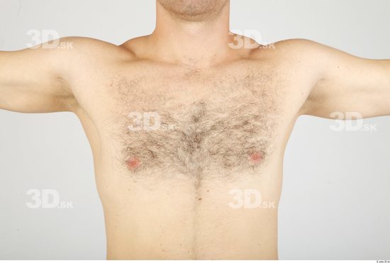 Chest Whole Body Man Hairy Nude Casual Average Studio photo references