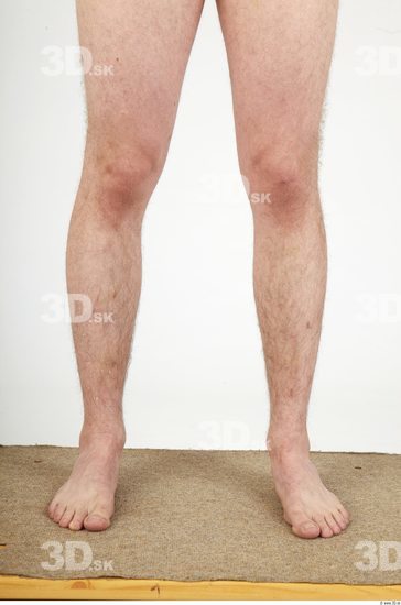 Calf Whole Body Man Hairy Nude Casual Average Studio photo references