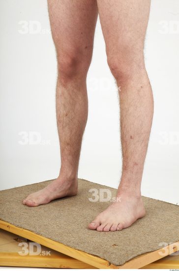 Calf Whole Body Man Hairy Nude Casual Average Studio photo references