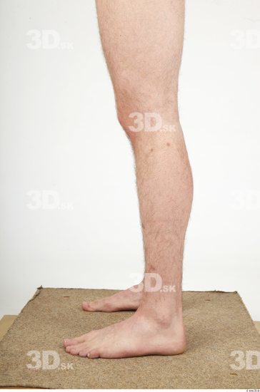 Calf Whole Body Man Hairy Nude Casual Average Studio photo references