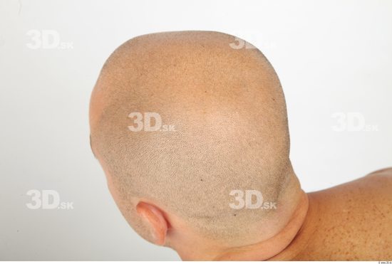 Whole Body Head Man Animation references Casual Average Bald Studio photo references