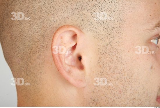 Ear Whole Body Man Casual Average Studio photo references