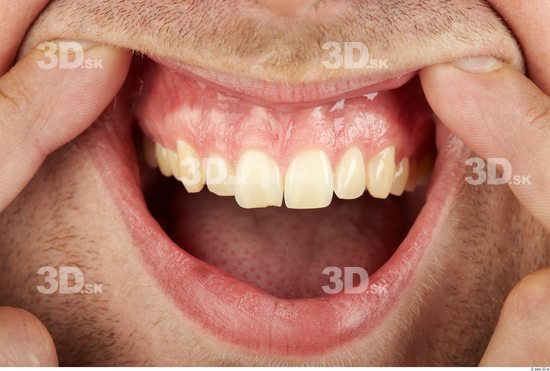 Whole Body Teeth Man Casual Average Studio photo references